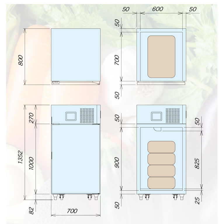 Aタイプ 寸法図
